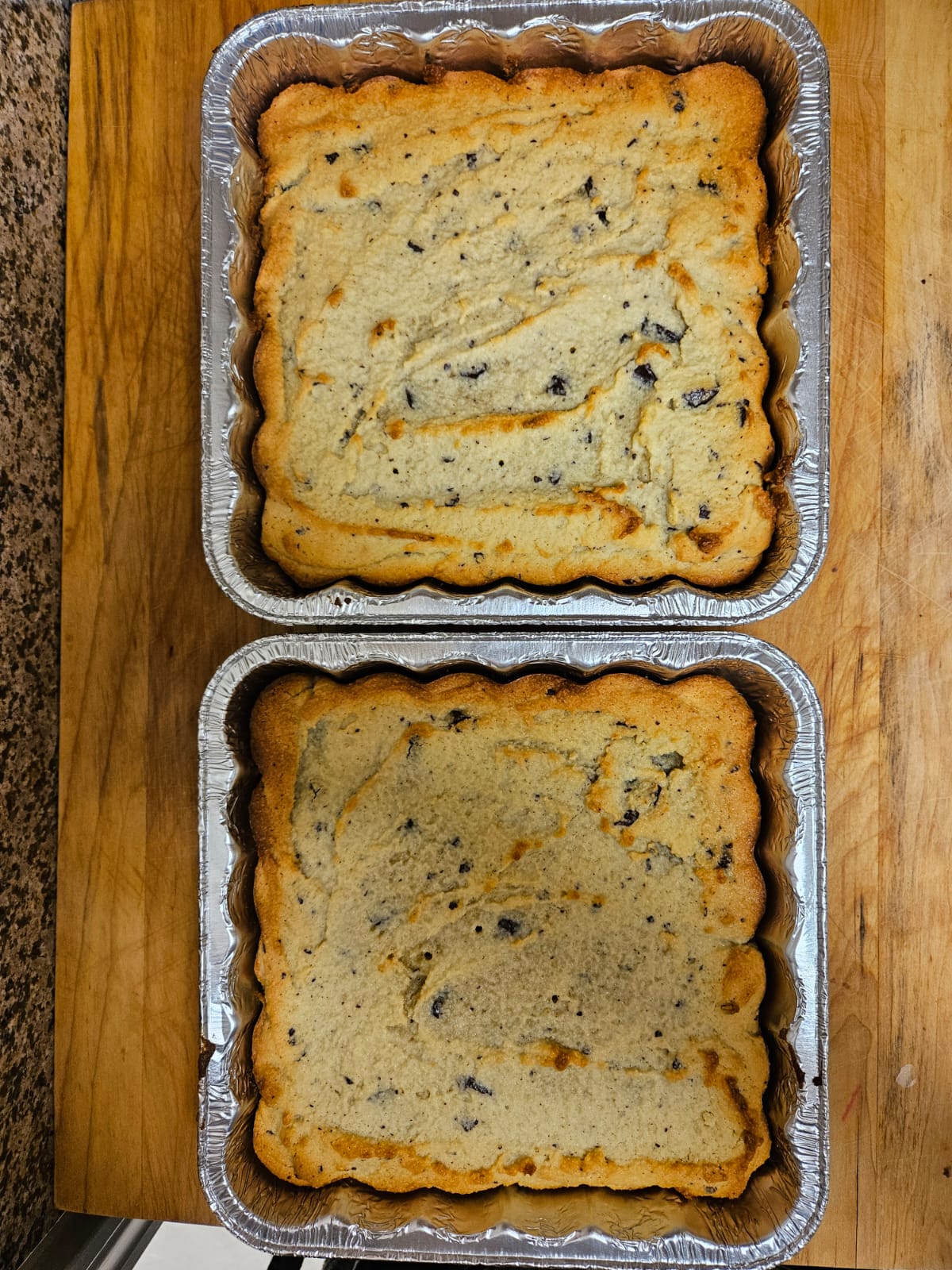 Almond Bliss Chocolate Chunk Cookie Bars